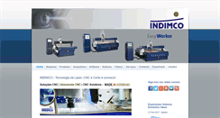 Desktop Screenshot of indimco.pt